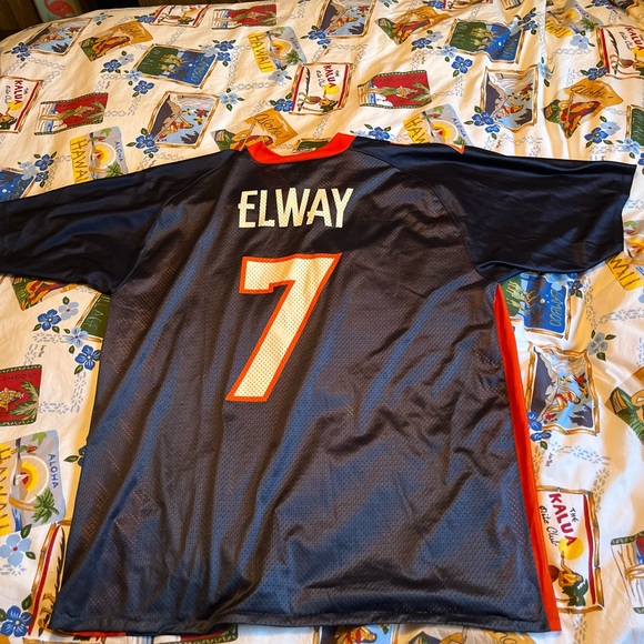 Vintage Logo Athletic Jersey Denver Broncos John Elway - Picture 4 of 5